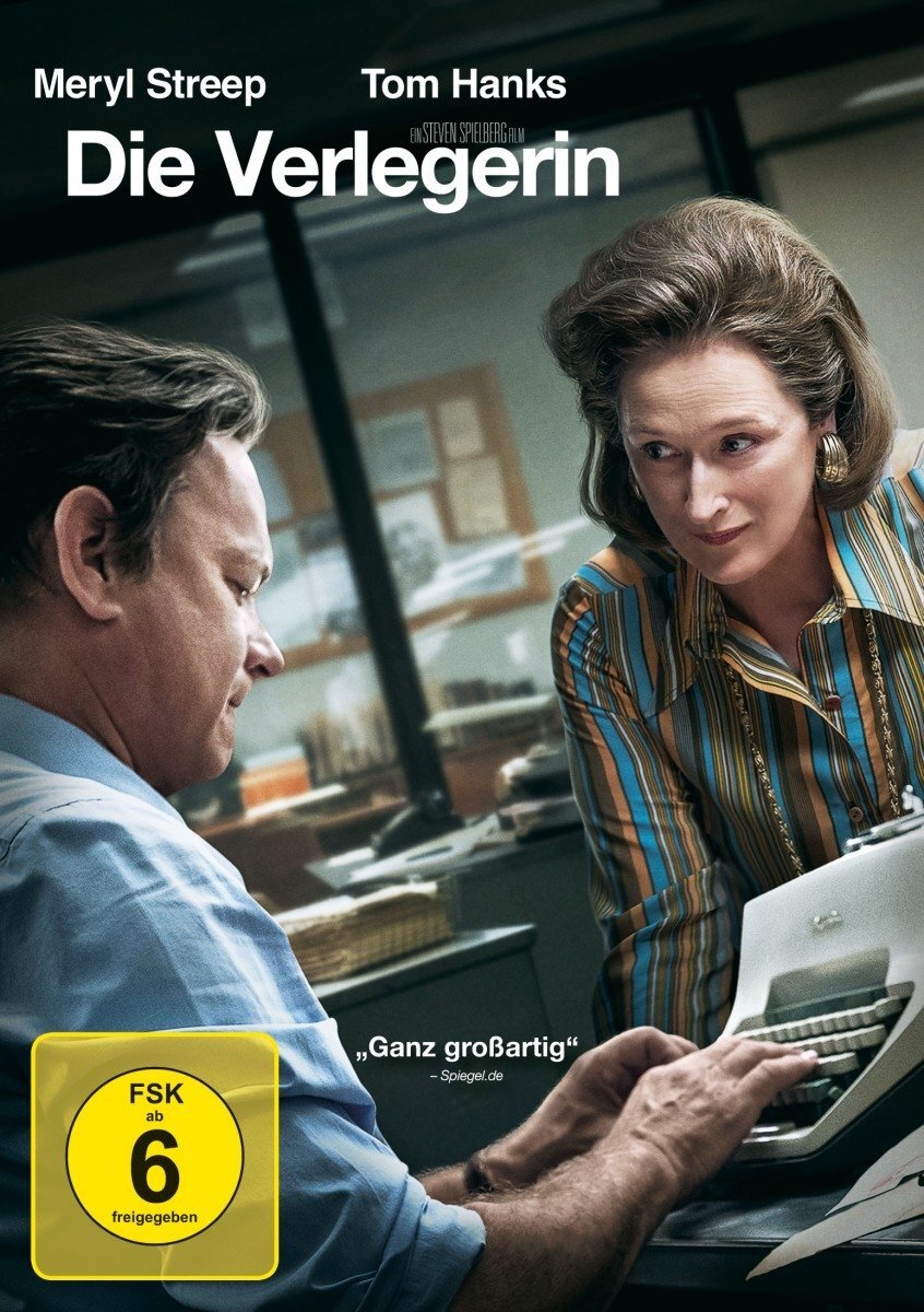 Die Verlegerin (DVD) Meryl Streep Tom Hanks Sarah Paulson Bob Odenkirk
