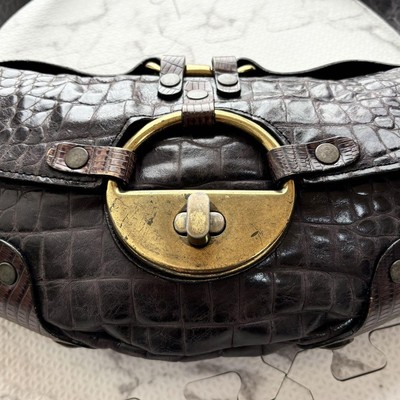 バッグ 00s archive leather design handbag y2k 00s archive Leather design handbag y2k