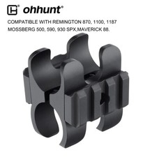 ohhhunt morsetto a canna adatto per supporto torcia adatto a Remington 870, Mossberg 500, 590