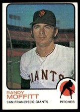 1973 Topps Randy Moffitt Rookie San Francisco Giants #43