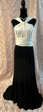 *Reduced Price Vera Wang Style: 1G04W18 Size 10 Ivory & Black New with Tag