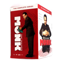 Monk: The Complete Series DVD Set (32 Discs ~ Seasons 1-8) **Region 1/SEALED**