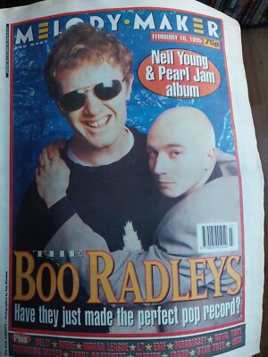 Melody Maker feat Neil Young, Pearl Jam, Boo Radleys, Suede: February 18 1995