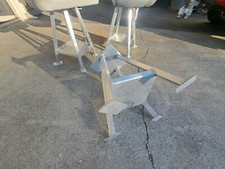 Boat Marine Tracker Aluminum 4 Legged Seat Stand Only 18" Tall
