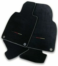 Fußmatten Für Porsche Macan 95B 2014-2021 DE Schwarz Teppiche Set AutoWin