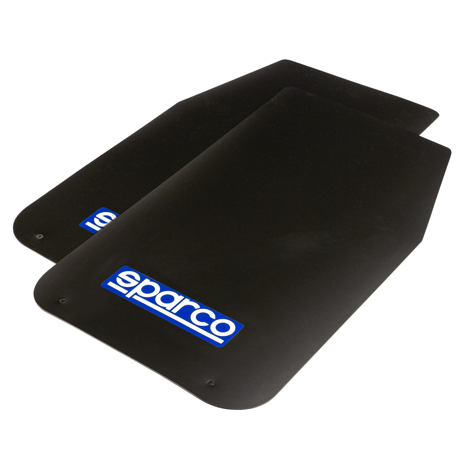 Sparco Universal Rally Mud Flaps, Pair 28cm x 47cm - Black (Sparco Sticker Inc)