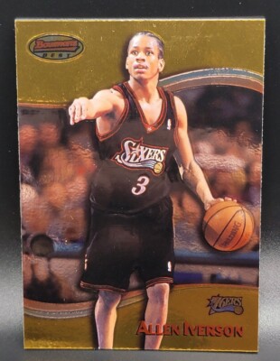 Allen Iverson 1999 Bowman's Best #10 Basketball Card | eBay