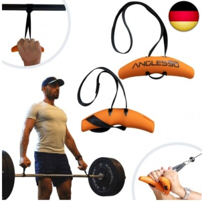 Angles90 Dynamische Fitness Griffe - Befestigbar an Klimmzugstangen - Anwendbar