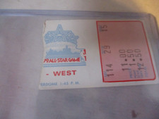 1979 NBA ALL STAR GAME Detroit Ticket Stub David Thompson MVP
