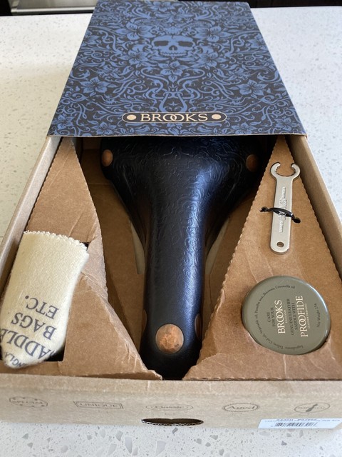 ebay brooks saddle