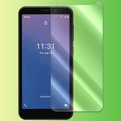 High Responsivity Tempered Glass Screen Protector f Tracfone Orbic Maui+ RC545L