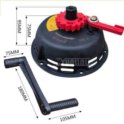 Gasoline Engine Generator Conversion Easy Starter Hand Crank No-pull Starter
