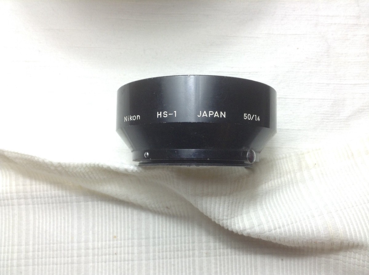 Nikon F 50mm f/1.4 lens Hood HS-1 | eBay