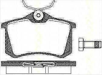 Plaquettes Frein Avant Bosch BP935 - Jeu De 4 Sans Cuivre - Réduction Bruit Poussière - Certifié ECE-R90