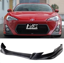 TD PU Black Front Bumper Chin Lip Spoiler Splitter Fit 13-16 Scion FRS FR-S