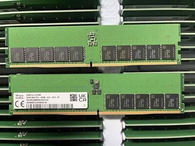 SK hynix 32GB 4800MHz DDR5 Server RAM EC4 UDIMM 2Rx8 PC5-4800B-EE0