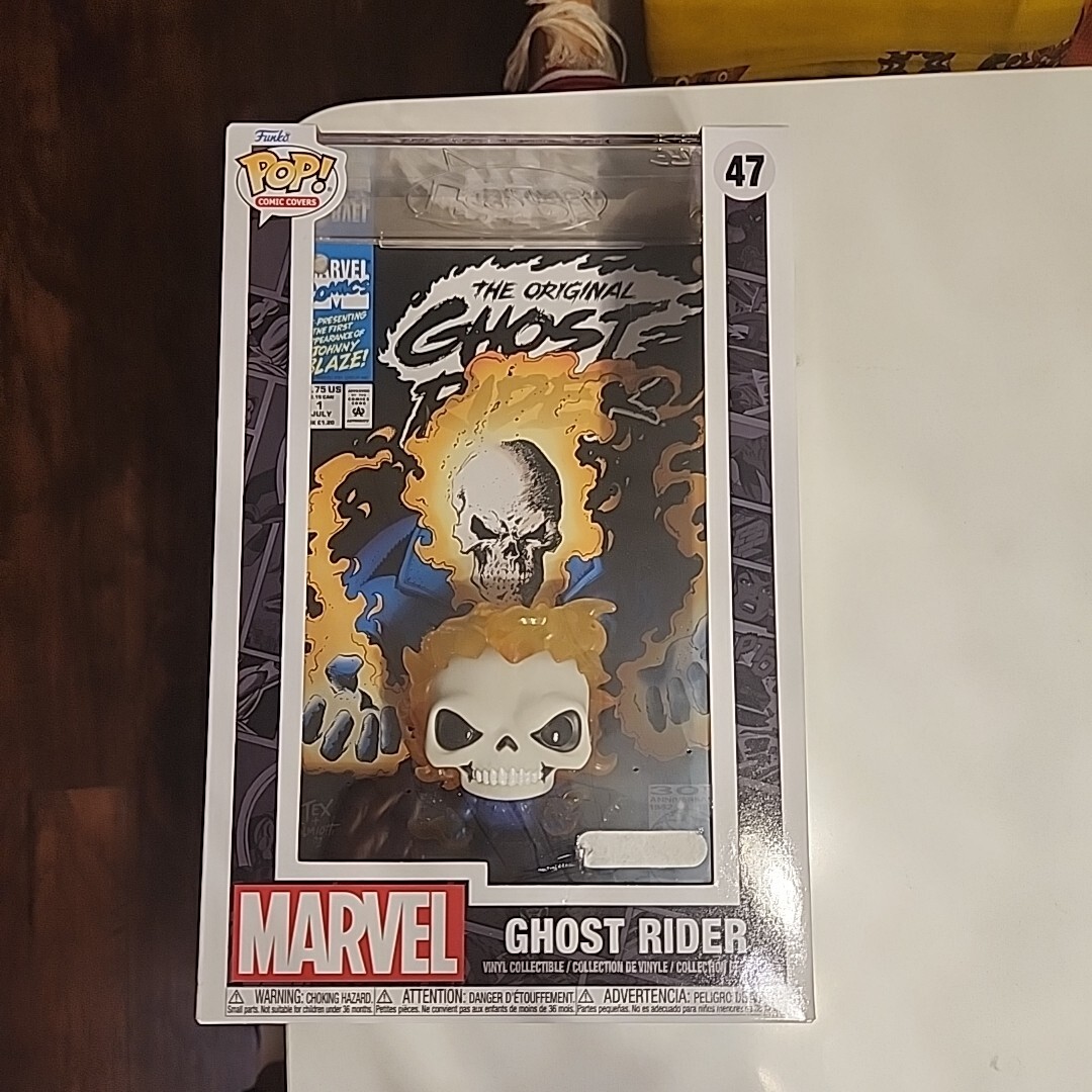 Funko Pop! Comic Book Cover with Case: Marvel - Ghost Rider