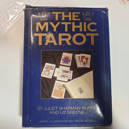 The Mythic Tarot Book (1996) + 78 Cards + Cloth in Box eBay