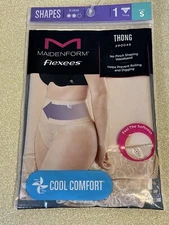size small Maidenform Flexees Thong FP0049 firm shaping