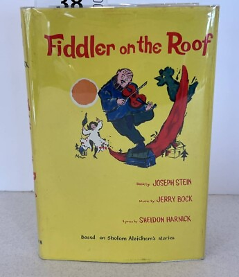 #ad Fiddler on the Roof by Joseph Stein 1st ED Signed Verified RAPTIS RARE BOOKS C $1500.00
