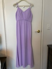 Evening/Bridesmaid Dress, Size 8, Lilac, Almost new