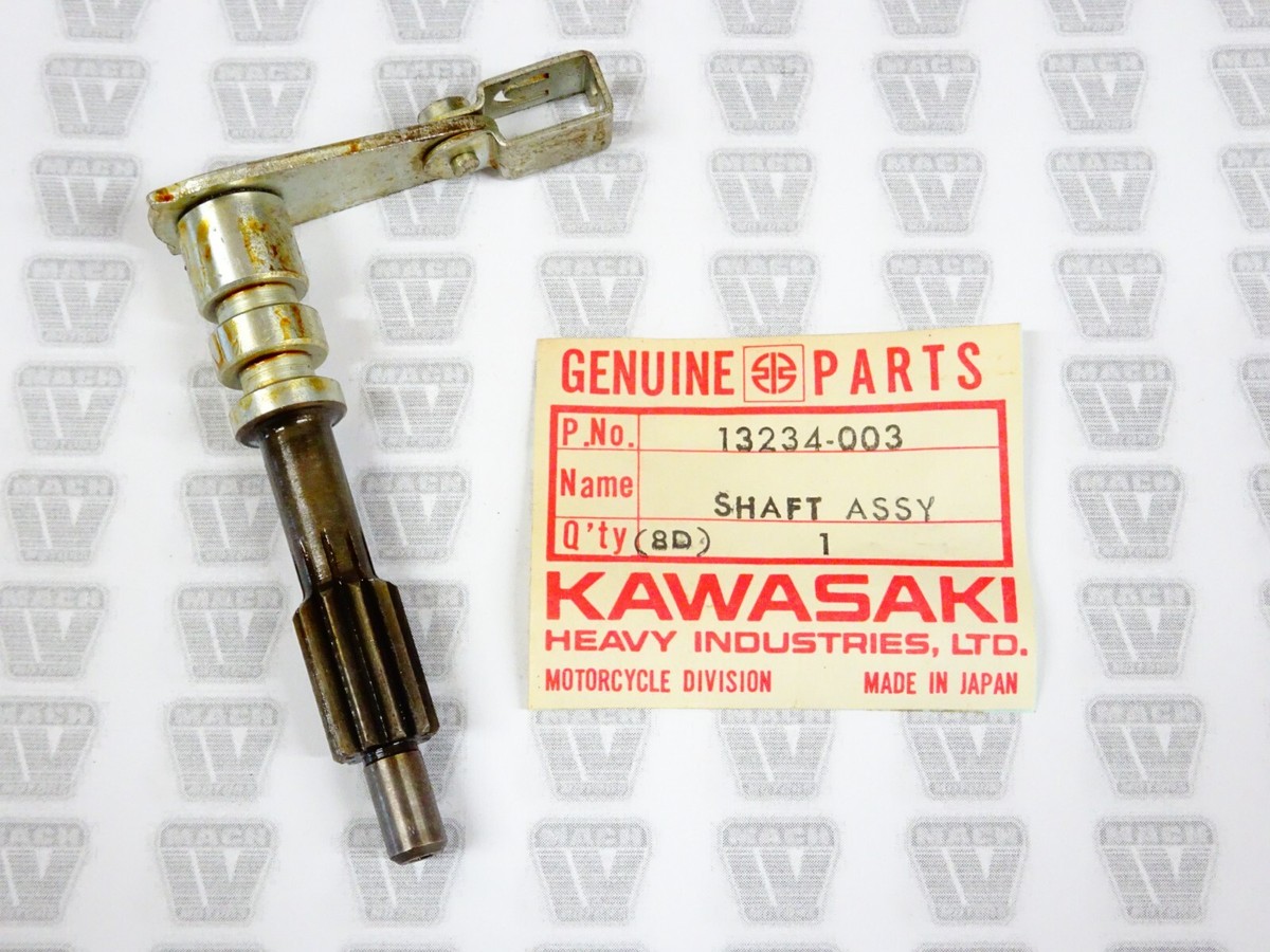 Kawasaki NOS NEW 13234-003 Clutch Release Shaft Assy KD KE