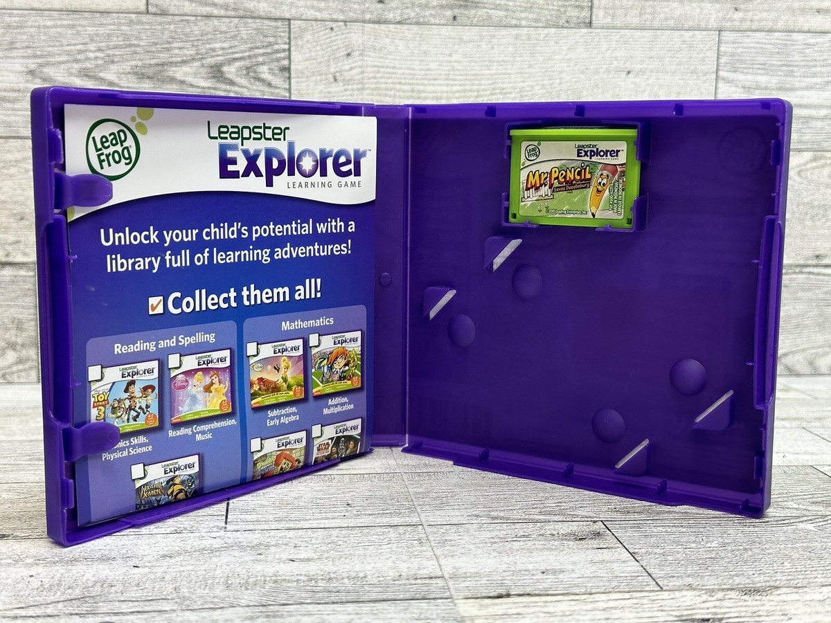 Jeu Leapster Explorer 'M. CRAYON SAUVE BOURGUIBROUILLE' - Neuf, Jeu éducatif LeapFrog Pour Enfants