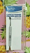 Stainless Steel Cuticle Pusher & Pterygium Remover Manicure Pedicure Tool NEW!!!