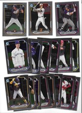 2026 Bowman Chrome 1st Bowman Hitters Lot x 17: Andrew Fischer, Wehiwa Aloy, etc