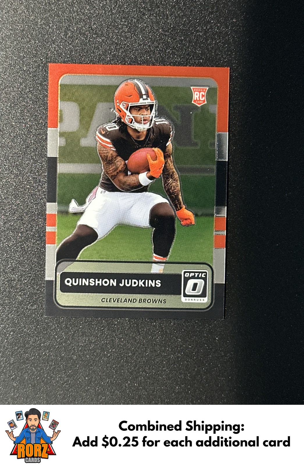 Quinshon Judkins 2025 Donruss Optic #12 2015 Retro Cleveland Browns