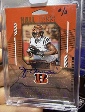 Panini 2024 Contenders Football Hall Pass Ja'Marr Chase Bengals Auto 2/2