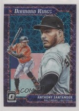 2021 Donruss Optic Diamond Kings Teal Velocity Prizm 25/35 Anthony Santander 0t7