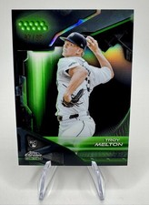 2026 Topps Chrome Black Troy Melton Green Refractor Tigers /99 RC