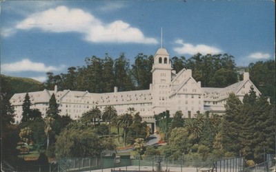 Berkeley, California CA Hotel Claremont, Berkeley Hills 1940 Vintage Postcard