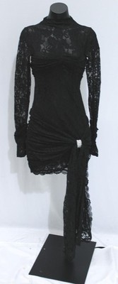 Murci Women's Giulia Long Sleeve Lace Mini Dress AC2 Black Size 8 (US 4) |  eBay
