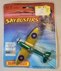Matchbox Lesney Skybusters Spitfire SB-8 On Blistercard Vintage 1977 England