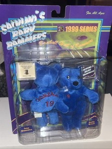 Salvino's Baby Bammers 1999, MLB Hall Of Famers Juan Gonzalez Rusty Greer Sealed