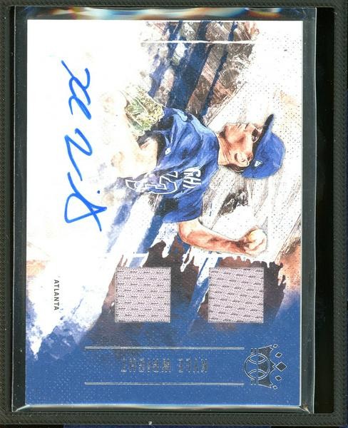 2019 Panini Diamond Kings #DMS-KW Kyle Wright DK Material Signatures