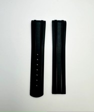 Omega Original 20mm Black Rubber Band Strap for Seamaster Diver 300 42mm Watch