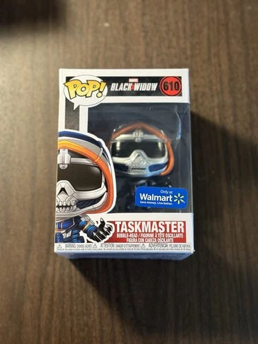 Funko Pop! Marvel - Black Widow - Taskmaster #610 -  Walmart Ex - Plus Protector