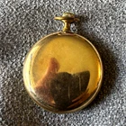 Hamilton 17 Jewel Gold Filled Yellow Gold Open Face Pocket Watch White Dial