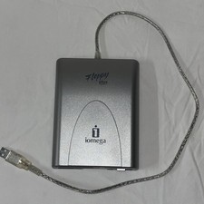Iomega Floppy Plus USB External Drive CF SD MMC MS Card Reader Tested Works