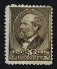 CKStamps: US Stamps Collection Scott#205 5c Garfield Unused NG