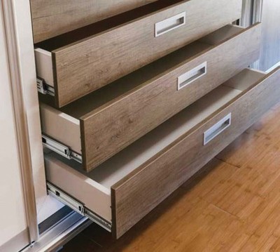 Hafele 3932 EC Full Extension Side-Mounted Soft Close Ball Bearing Drawer Slide