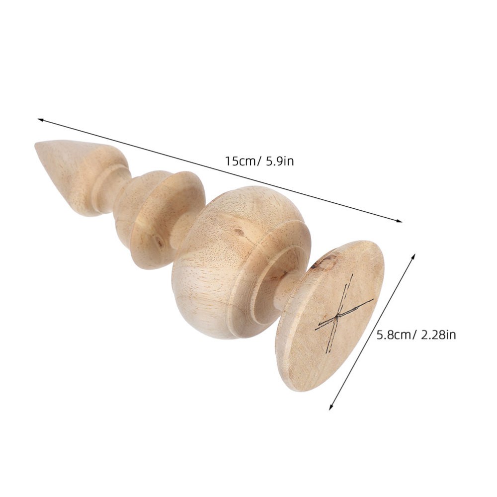 2 Pcs Post Finial Decorations Garden Fence Finials Furniture Parts Bed Frame