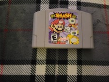 AUTHENTIC Super Smash Bros Nintendo 64 N64 Game Tested Working