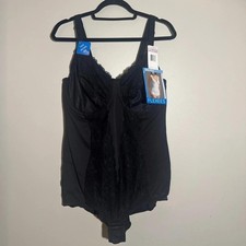 Flexees Women's Black Shapewear