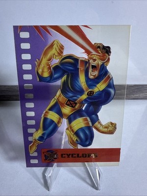 1995 Fleer Ultra Marvel X-Men Suspended Animation #2 Cyclops 