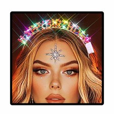 Light Up Happy Birthday Headband Glowing It's My Birthday Tiara Hair Piece