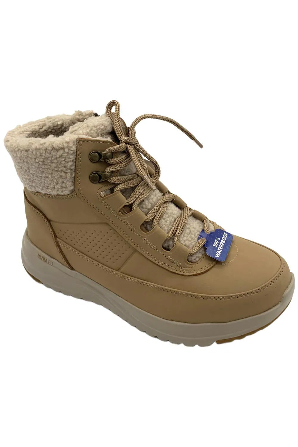 Skechers On-the-GO Lace-Up Hiker Boots Chestnut 9390₽